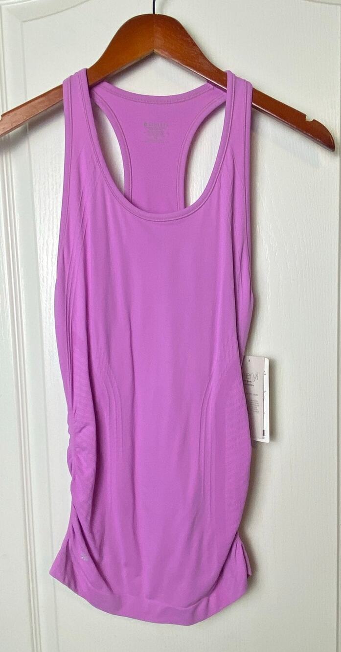Athleta Speedlight Seamless Racerback Tank Plumeria Purple Women's X-Small NWT